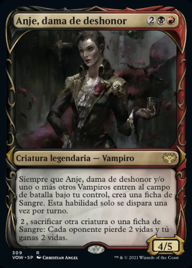 Anje, dama de deshonor (Innistrad: Crimson Vow) - Magic: The Gathering in TCG Land México