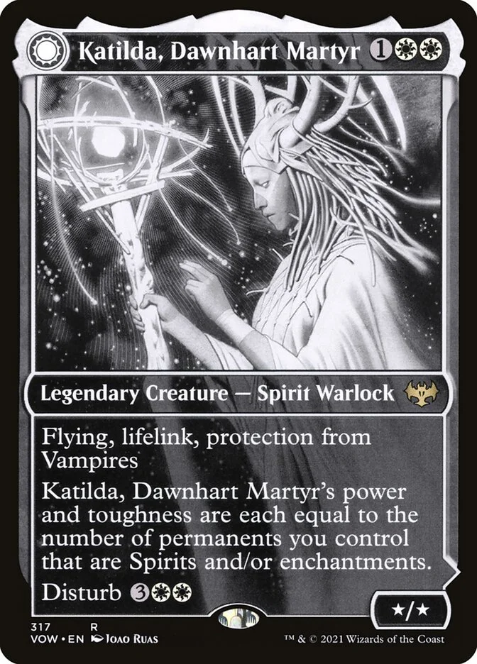 Katilda, Dawnhart Martyr (Innistrad: Crimson Vow) - Magic: The Gathering in TCG Land