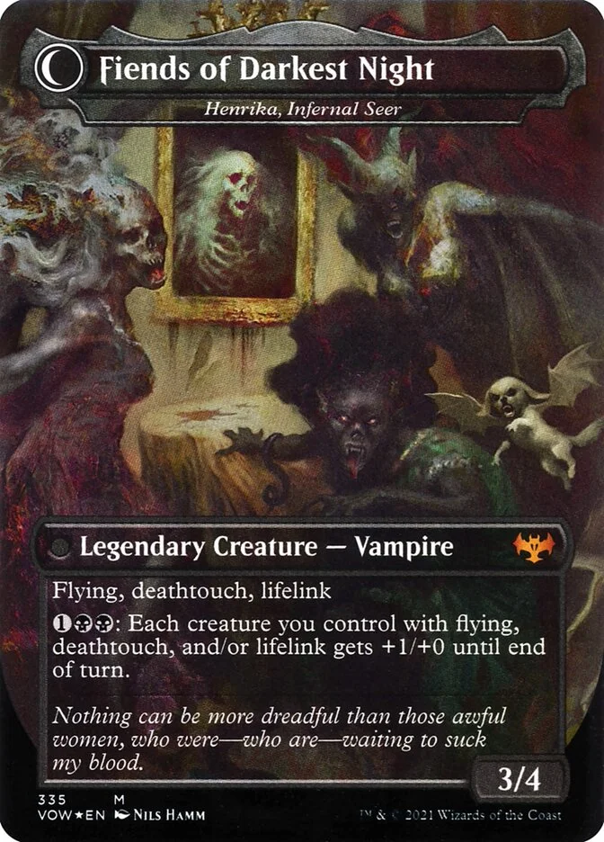 Henrika, Infernal Seer (Innistrad: Crimson Vow) - Magic: The Gathering in TCG Land México