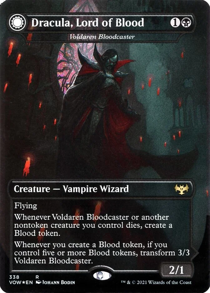 Voldaren Bloodcaster (Innistrad: Crimson Vow) - Magic: The Gathering in TCG Land
