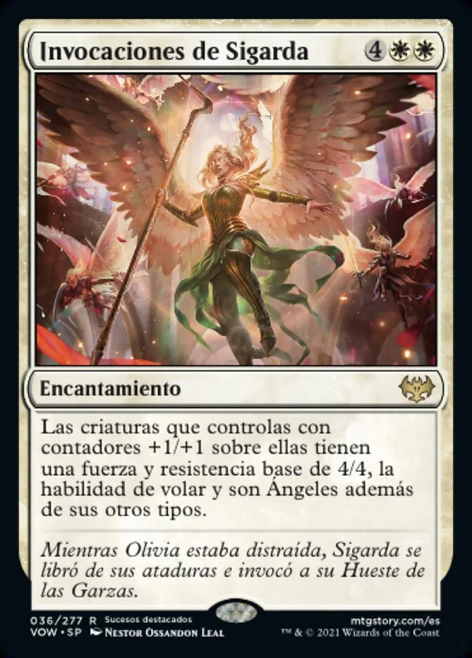 Invocaciones de Sigarda (Innistrad: Crimson Vow) - Magic: The Gathering in TCG Land