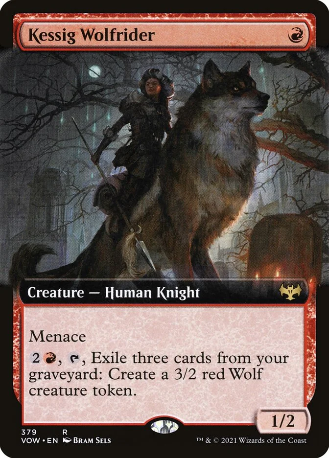 Kessig Wolfrider (Innistrad: Crimson Vow) - Magic: The Gathering in TCG Land