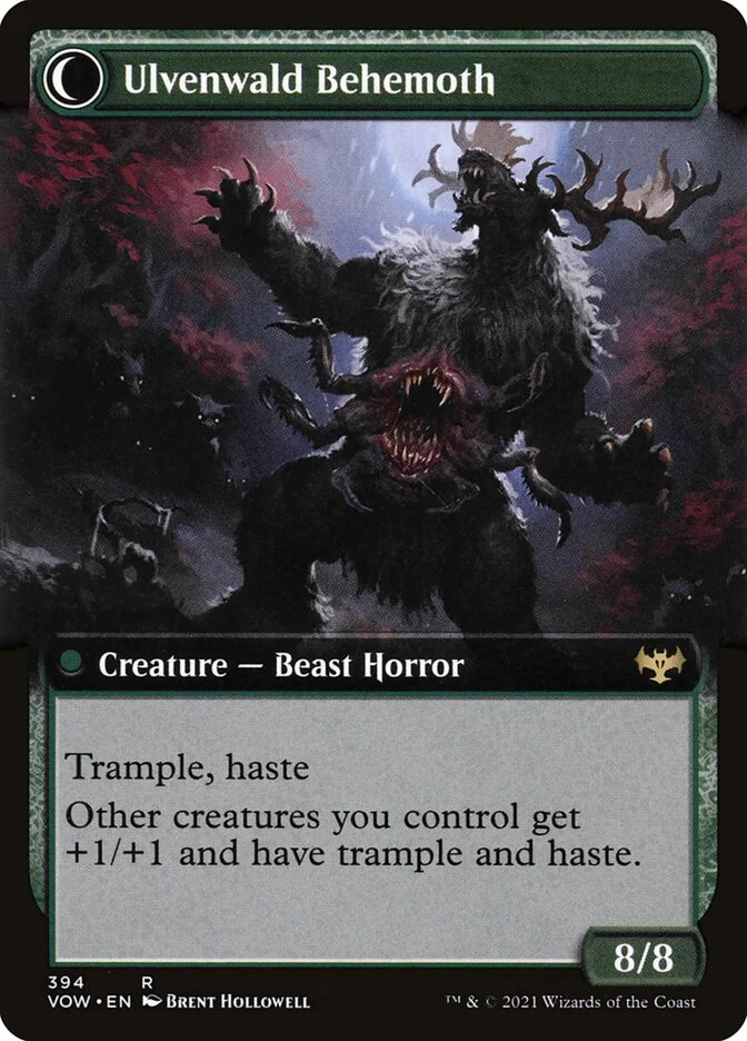 Ulvenwald Behemoth (Innistrad: Crimson Vow) - Magic: The Gathering in TCG Land