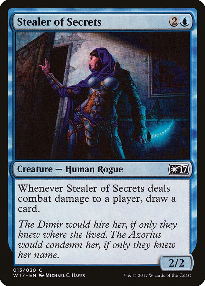 Stealer of Secrets (Welcome Deck 2017) - Magic: The Gathering in TCG Land