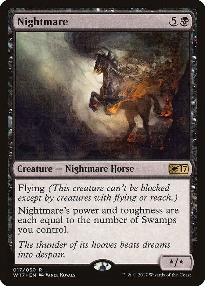 Nightmare (Welcome Deck 2017) - Magic: The Gathering in TCG Land