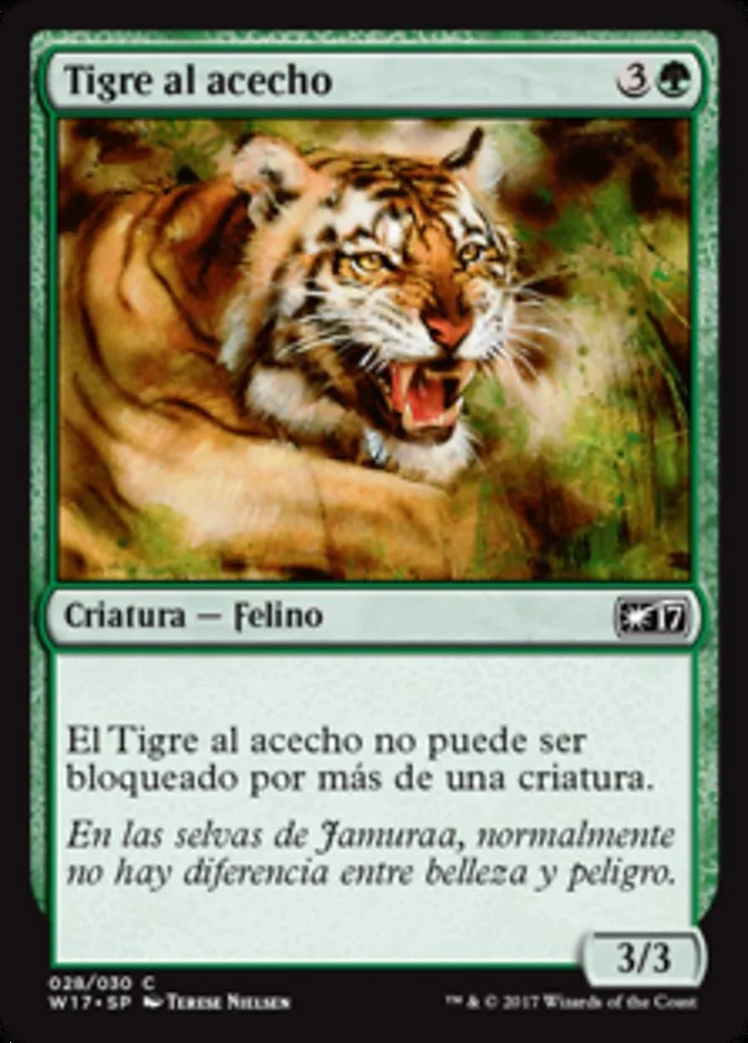 Tigre al acecho (Welcome Deck 2017) - Magic: The Gathering in TCG Land
