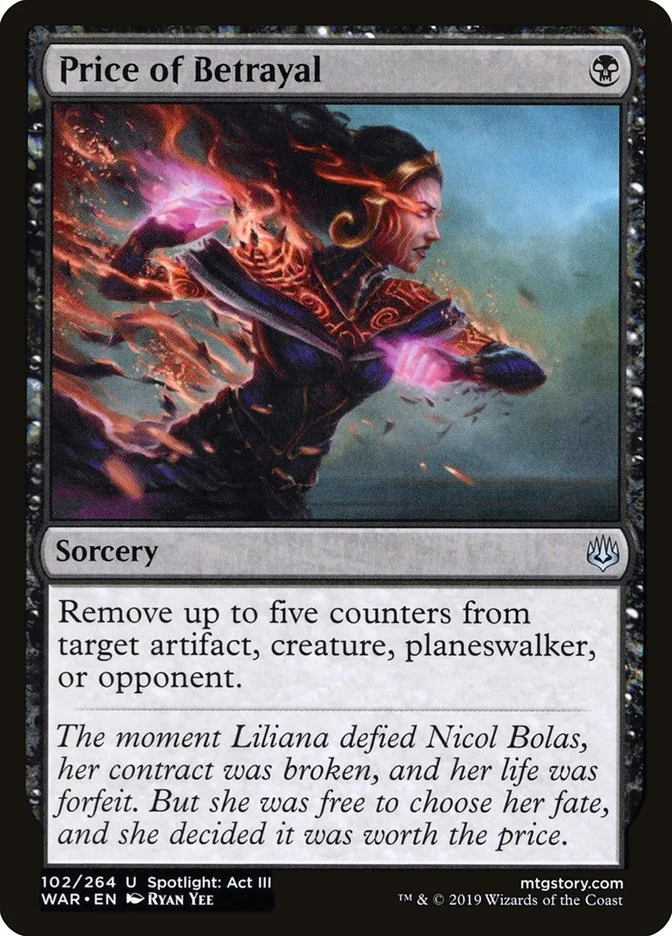 Price of Betrayal (War of the Spark) - Magic: The Gathering in TCG Land