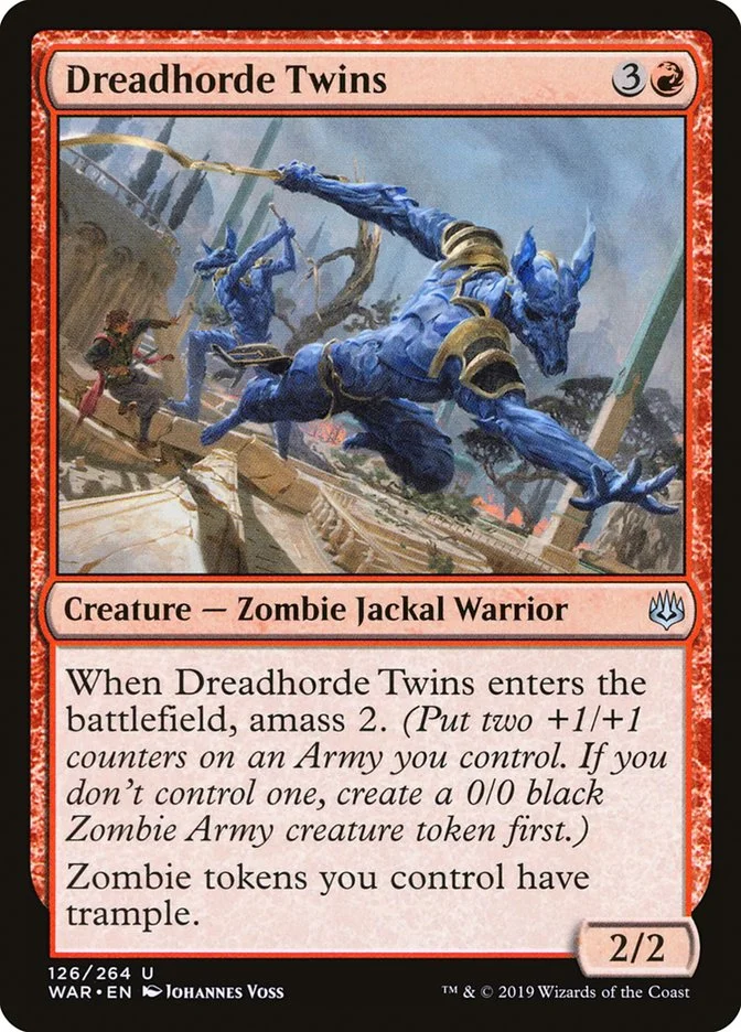 Dreadhorde Twins (War of the Spark) - Magic: The Gathering in TCG Land
