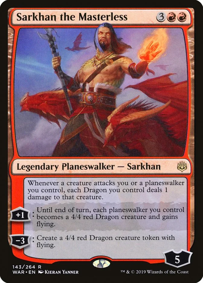Sarkhan the Masterless (War of the Spark) - Magic: The Gathering in TCG Land