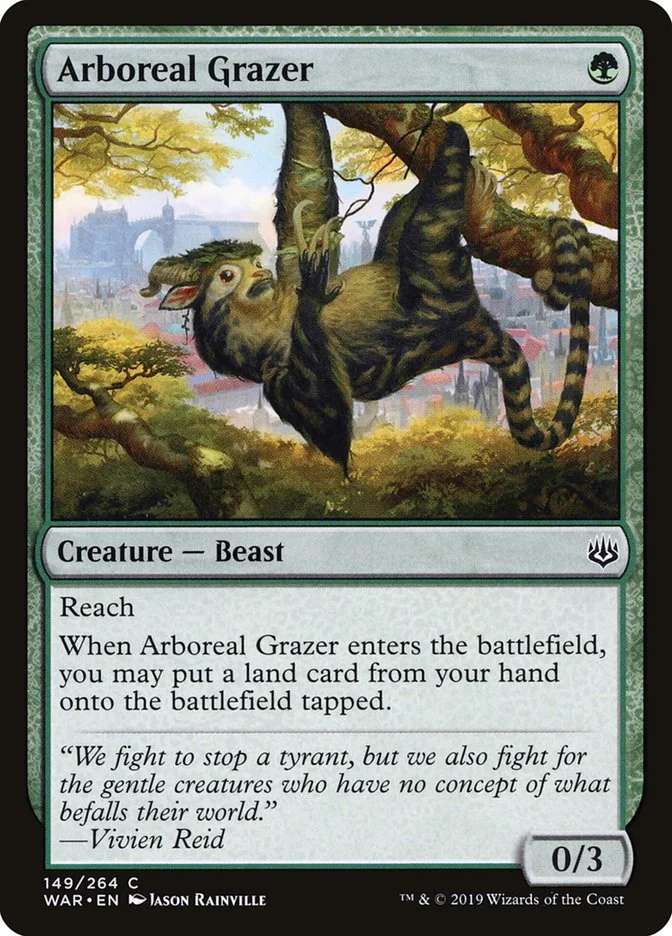 Arboreal Grazer (War of the Spark) - Magic: The Gathering in TCG Land México