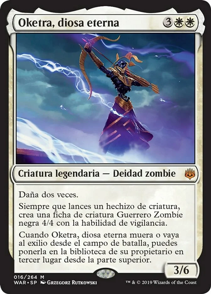 Oketra, diosa eterna (War of the Spark) - Magic: The Gathering in TCG Land México