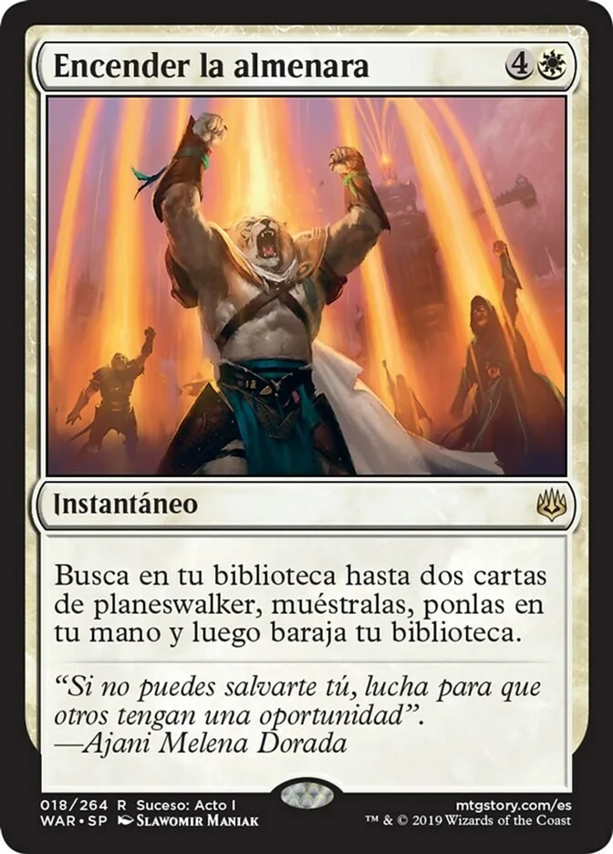 Encender la almenara (War of the Spark) - Magic: The Gathering in TCG Land