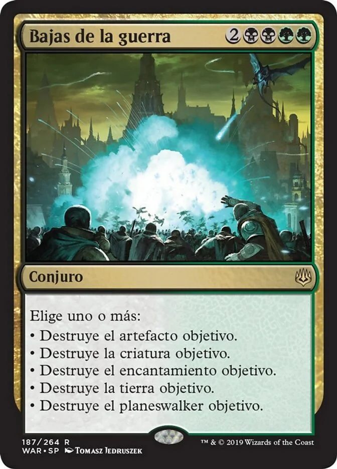 Bajas de la guerra (War of the Spark) - Magic: The Gathering in TCG Land