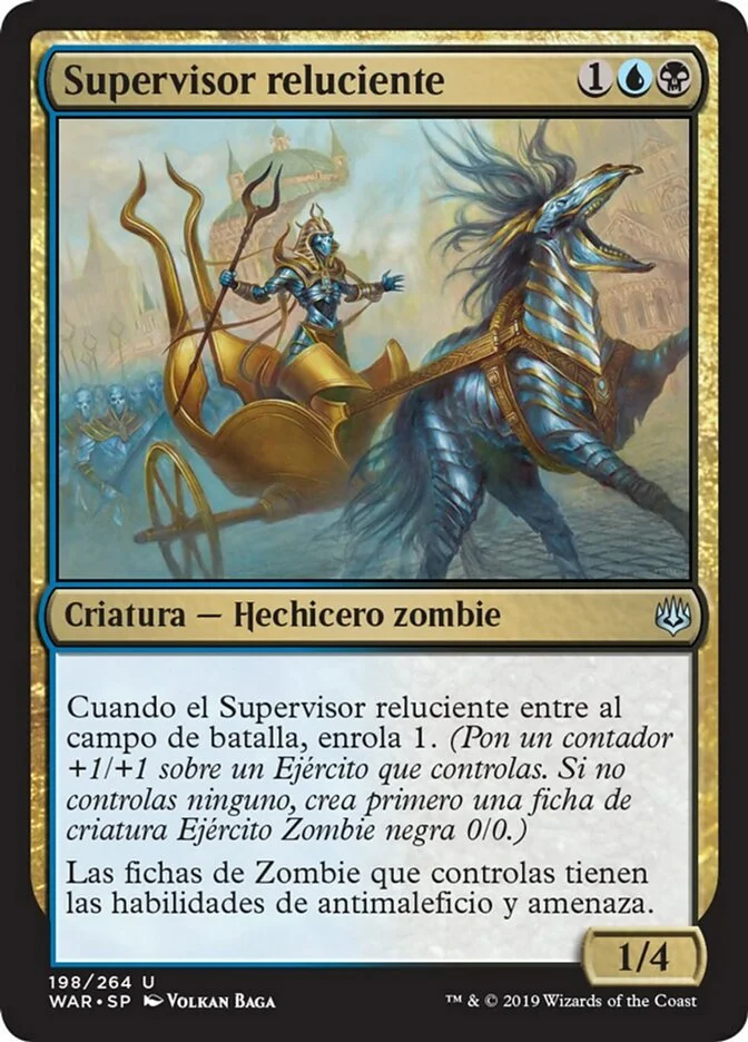 Supervisor reluciente (War of the Spark) - Magic: The Gathering in TCG Land