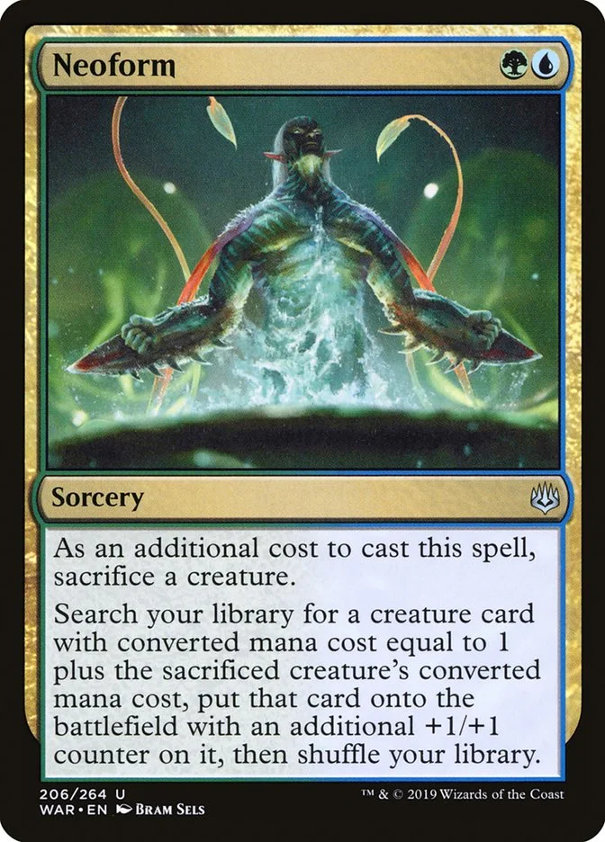 Neoform (War of the Spark) - Magic: The Gathering in TCG Land México