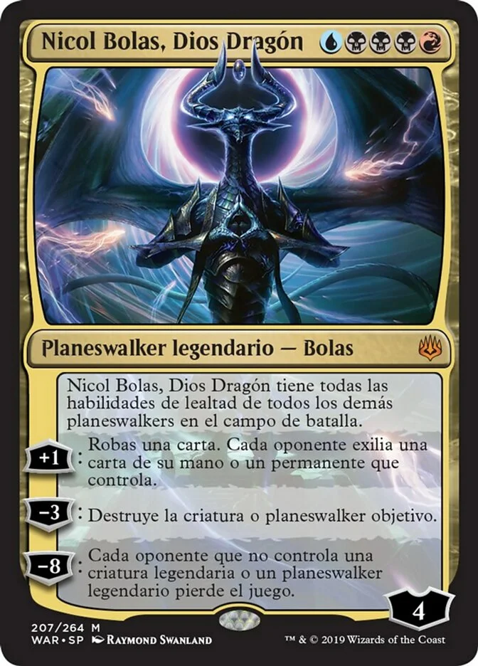 Nicol Bolas, Dios Dragón (War of the Spark) - Magic: The Gathering in TCG Land
