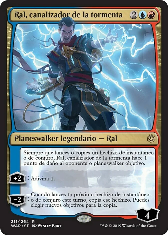 Ral, canalizador de la tormenta (War of the Spark) - Magic: The Gathering in TCG Land