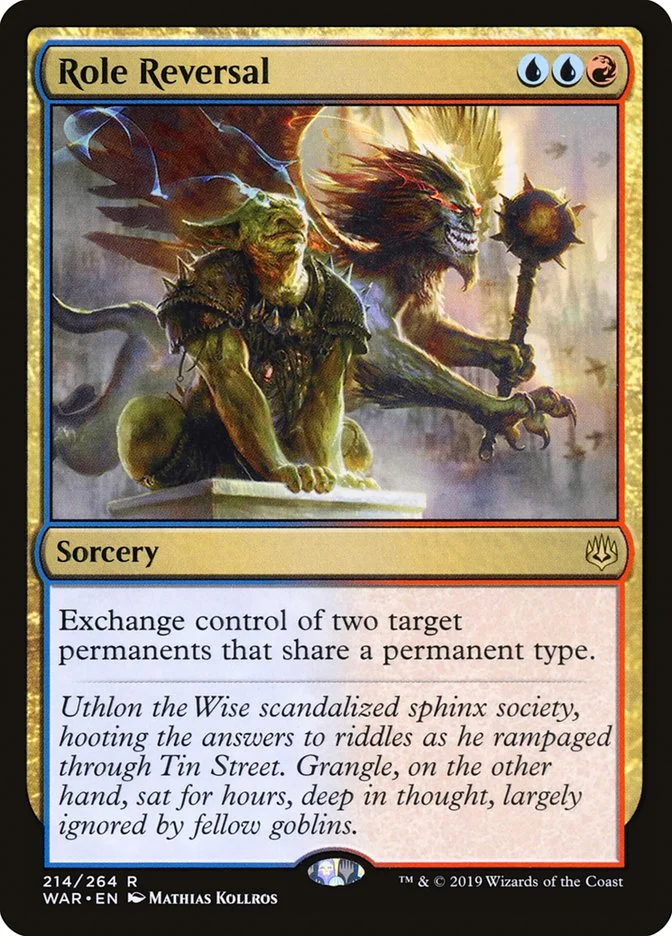Role Reversal (War of the Spark) - Magic: The Gathering in TCG Land