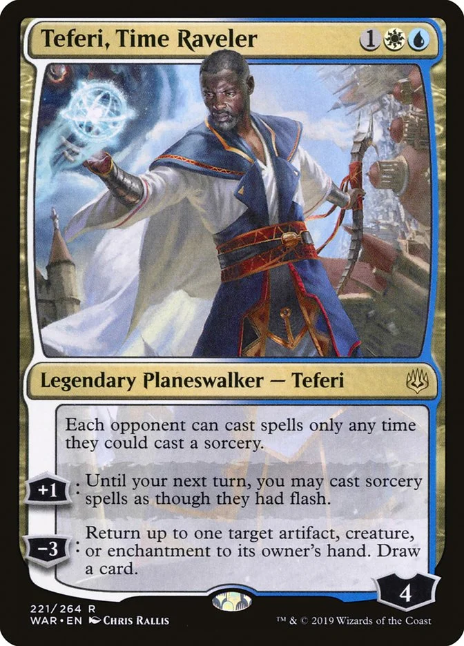 Teferi, Time Raveler (War of the Spark) - Magic: The Gathering in TCG Land