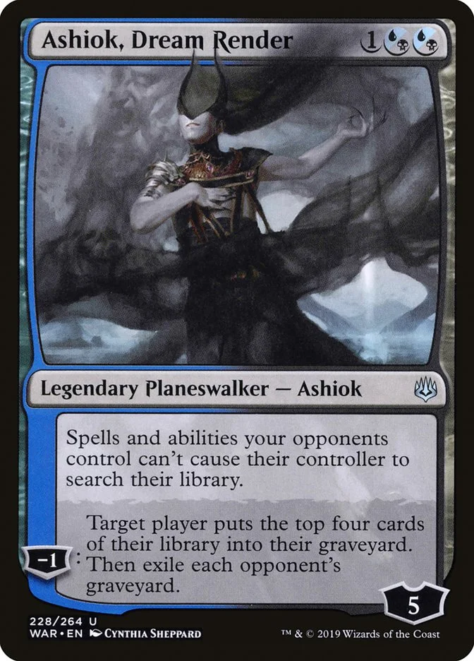 Ashiok, Dream Render (War of the Spark) - Magic: The Gathering in TCG Land