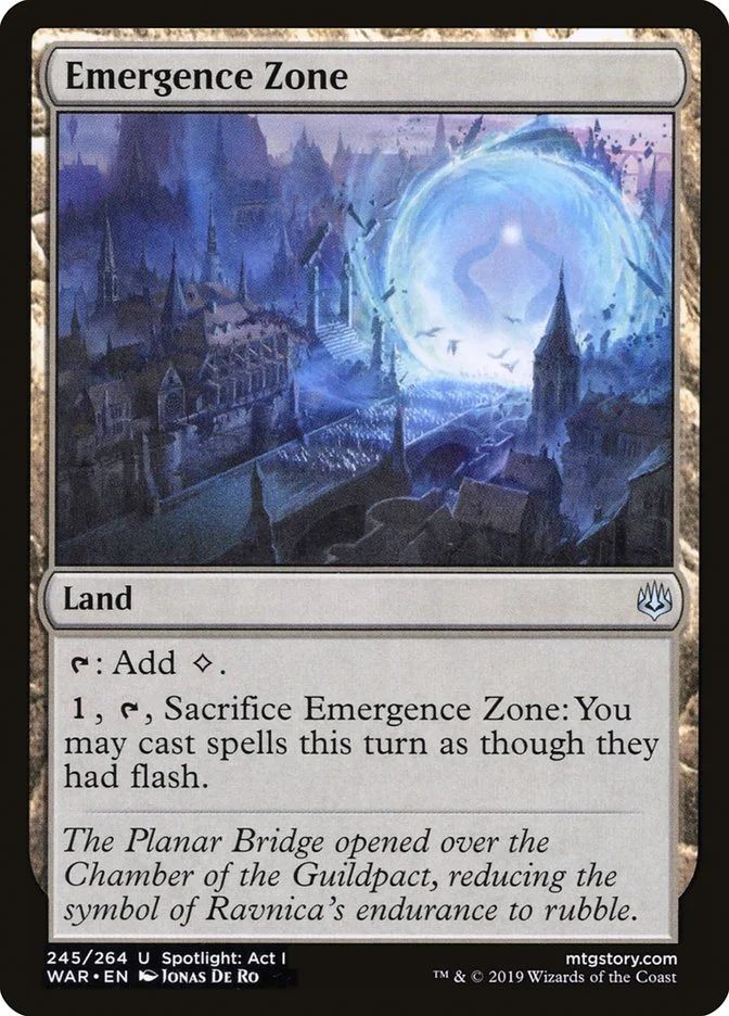Emergence Zone (War of the Spark) - Magic: The Gathering in TCG Land