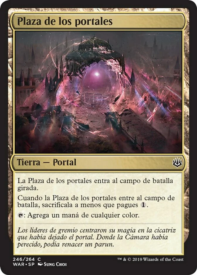 Plaza de los portales (War of the Spark) - Magic: The Gathering in TCG Land México