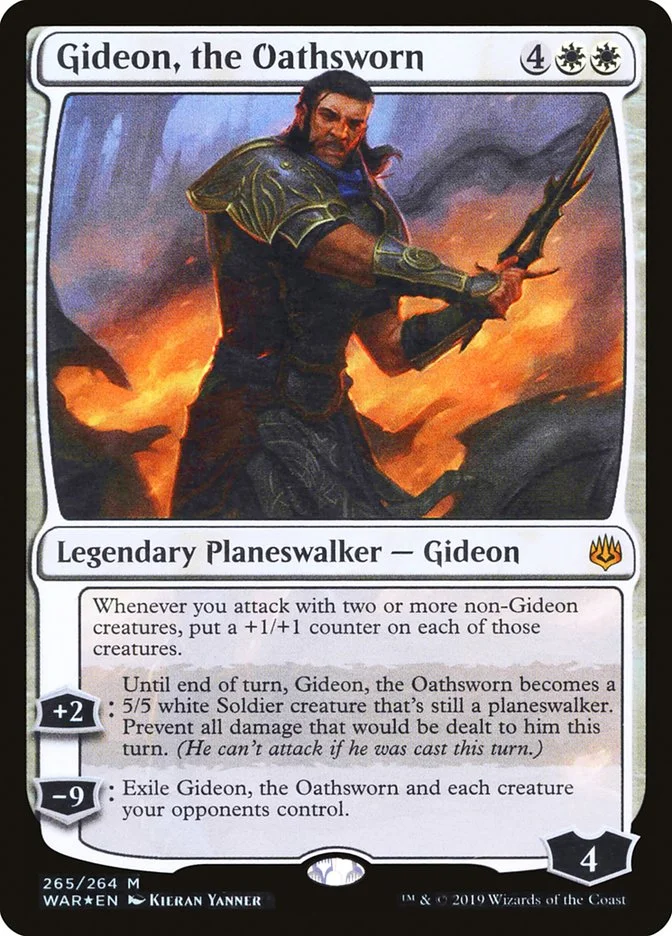 Gideon, the Oathsworn (War of the Spark) - Magic: The Gathering in TCG Land México