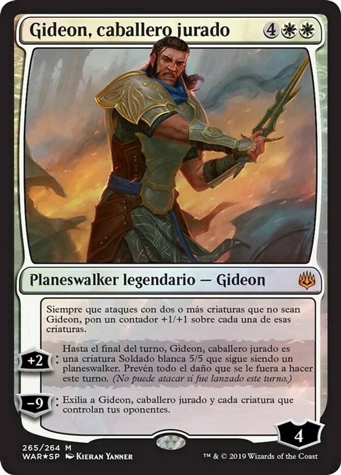 Gideon, caballero jurado (War of the Spark) - Magic: The Gathering in TCG Land