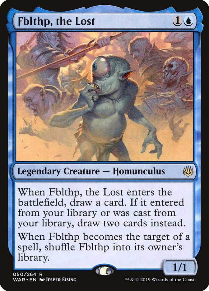 Fblthp, the Lost (War of the Spark) - Magic: The Gathering in TCG Land