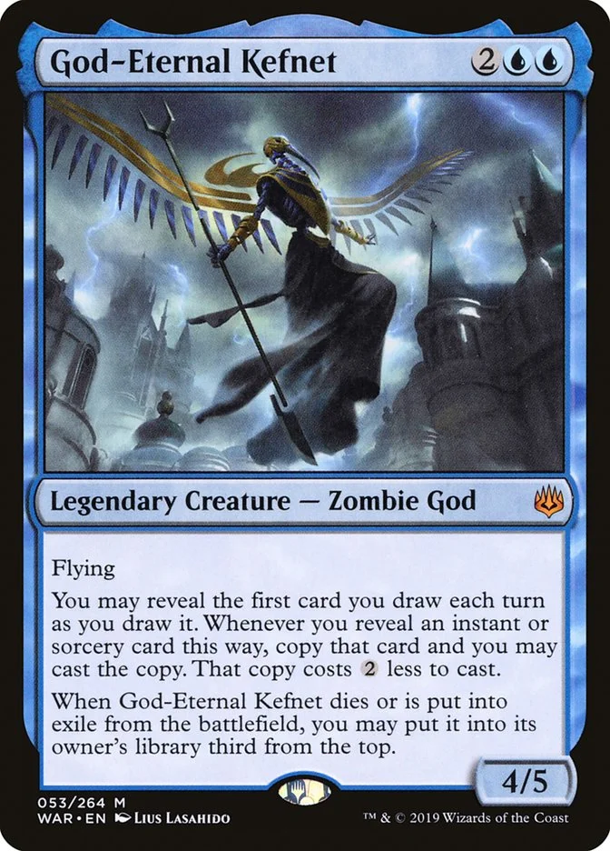God-Eternal Kefnet (War of the Spark) - Magic: The Gathering in TCG Land