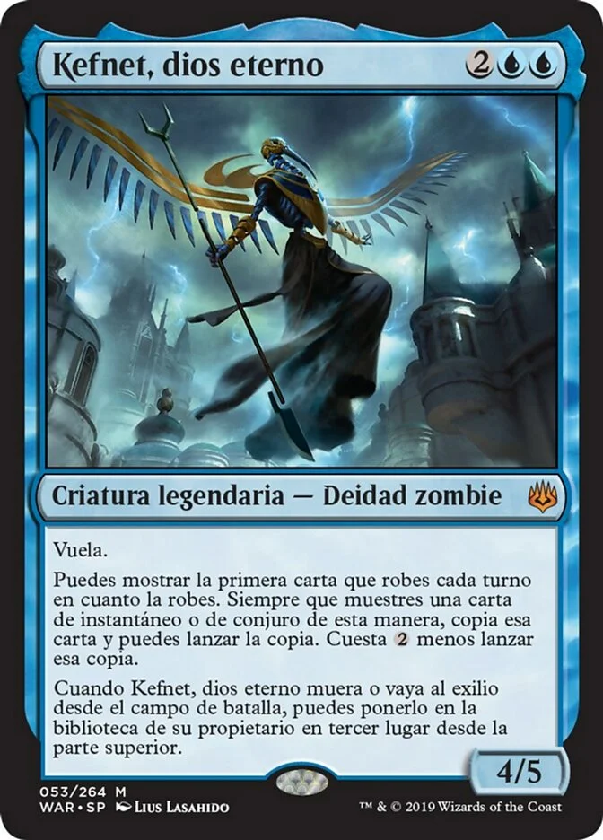 Kefnet, dios eterno (War of the Spark) - Magic: The Gathering in TCG Land