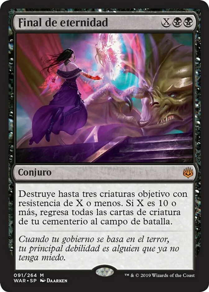 Final de eternidad (War of the Spark) - Magic: The Gathering in TCG Land