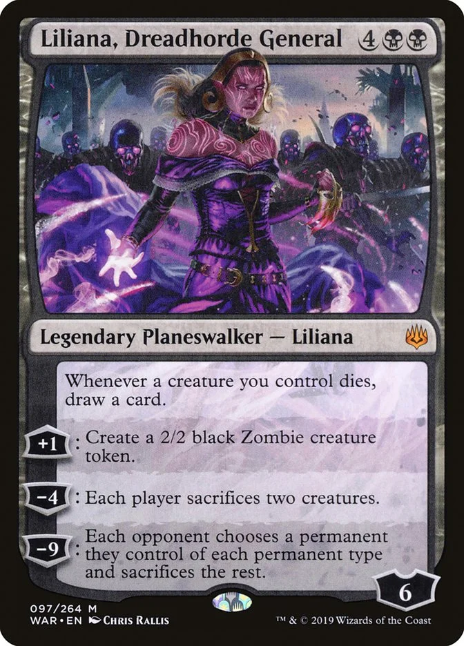 Liliana, Dreadhorde General (War of the Spark) - Magic: The Gathering in TCG Land México