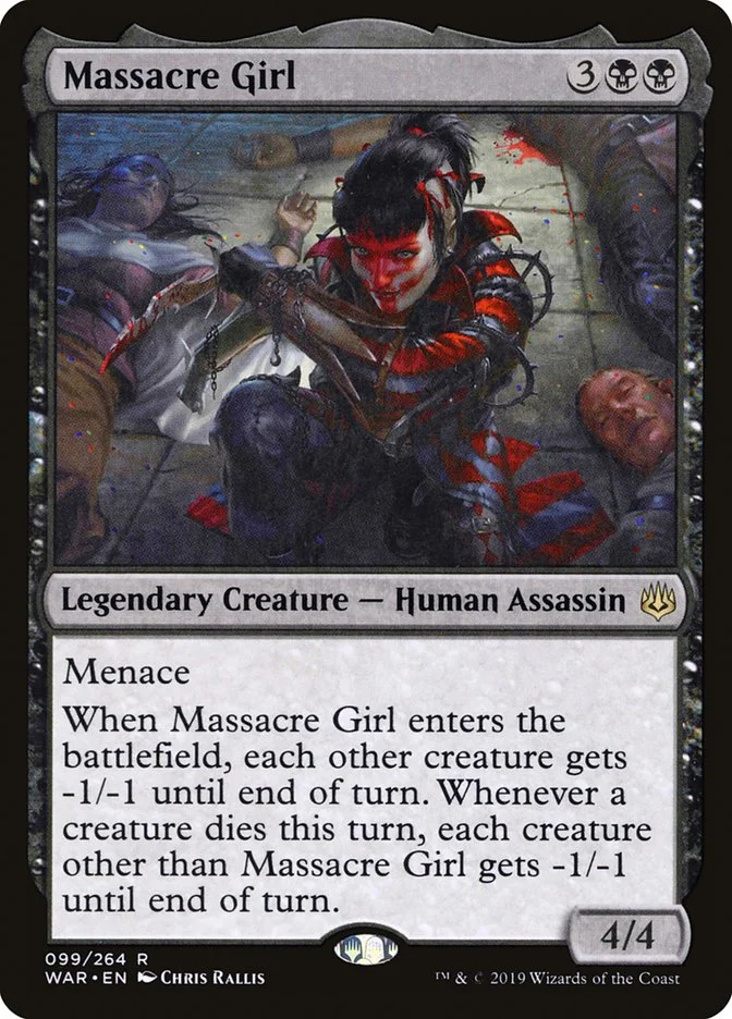 Massacre Girl (War of the Spark) - Magic: The Gathering in TCG Land