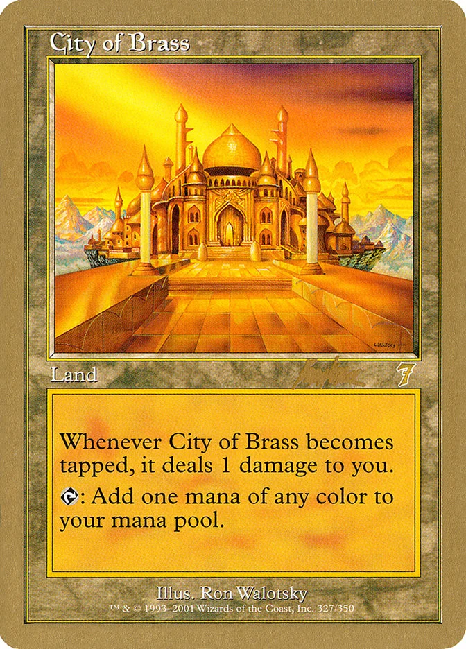 City of Brass (World Championship Decks 2002) - Magic: The Gathering in TCG Land