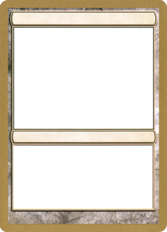 Blank Card (World Championship Decks 2004) - Magic: The Gathering in TCG Land
