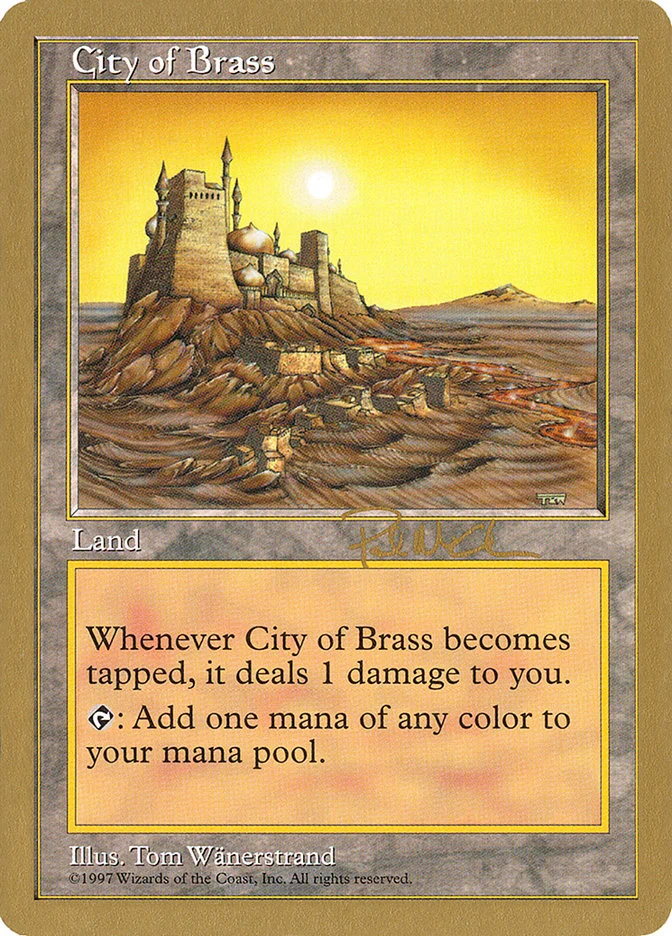 City of Brass (World Championship Decks 1997) - Magic: The Gathering in TCG Land