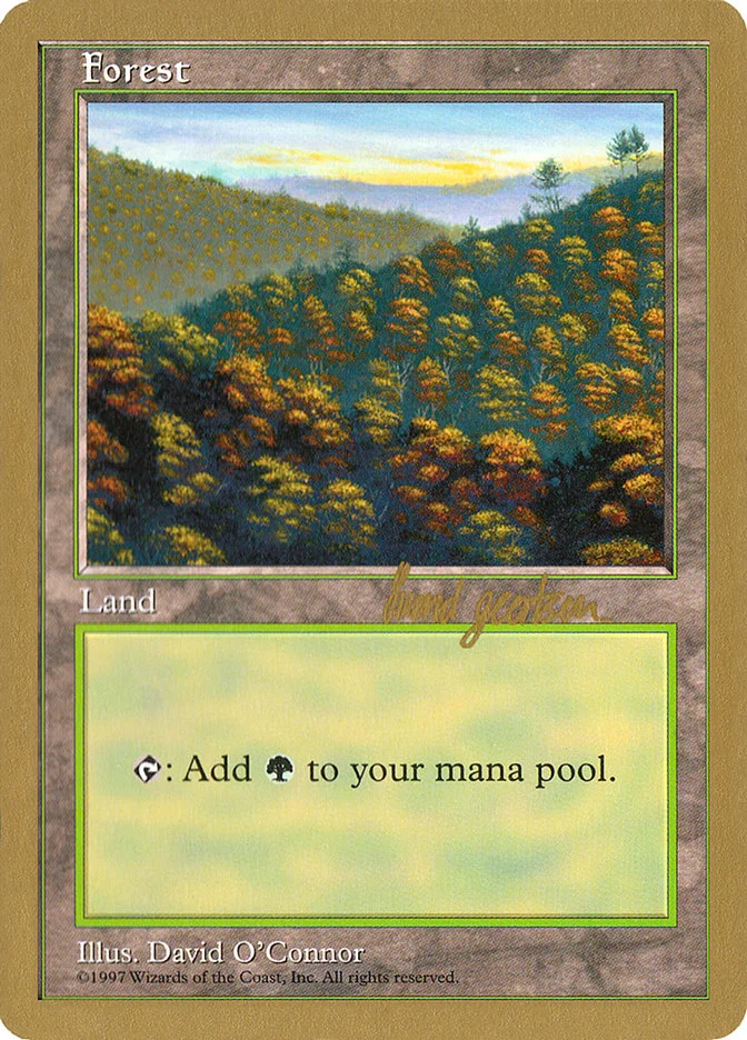 Forest (World Championship Decks 1997) - Magic: The Gathering in TCG Land