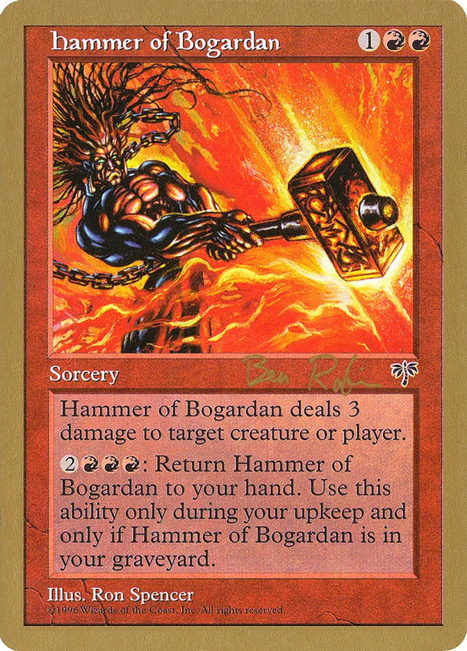 Hammer of Bogardan (World Championship Decks 1998) - Magic: The Gathering in TCG Land México