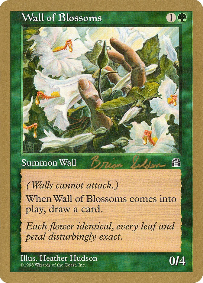 Wall of Blossoms (World Championship Decks 1998) - Magic: The Gathering in TCG Land México