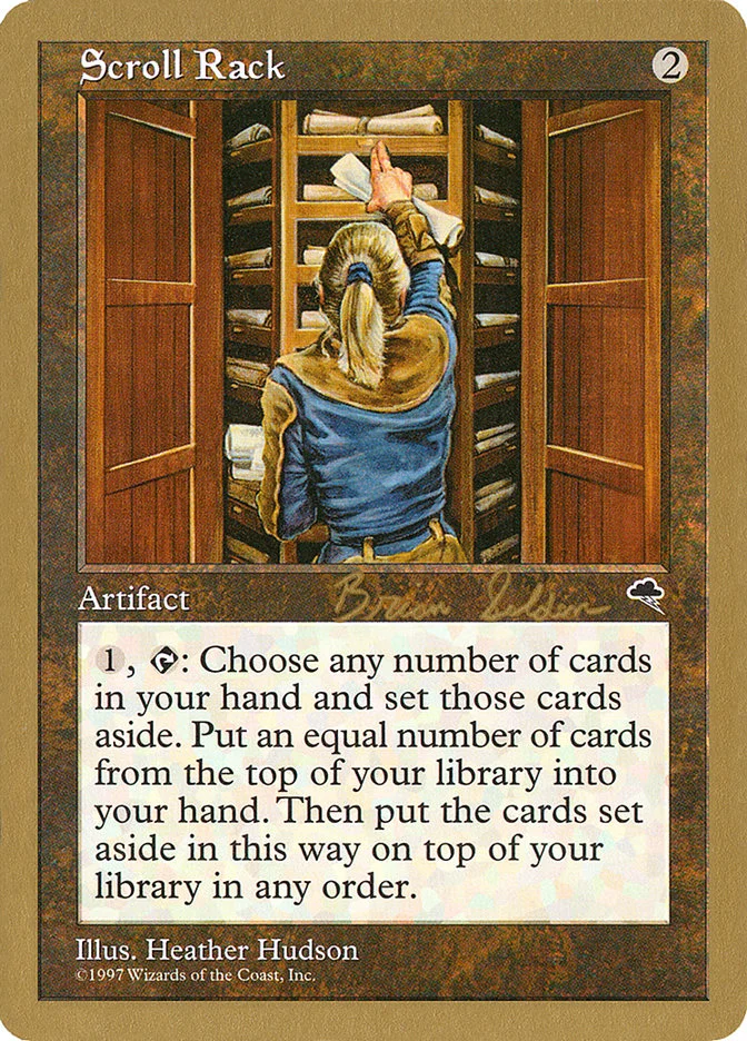 Scroll Rack (World Championship Decks 1998) - Magic: The Gathering in TCG Land México