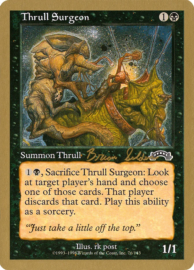 Thrull Surgeon (World Championship Decks 1998) - Magic: The Gathering in TCG Land México