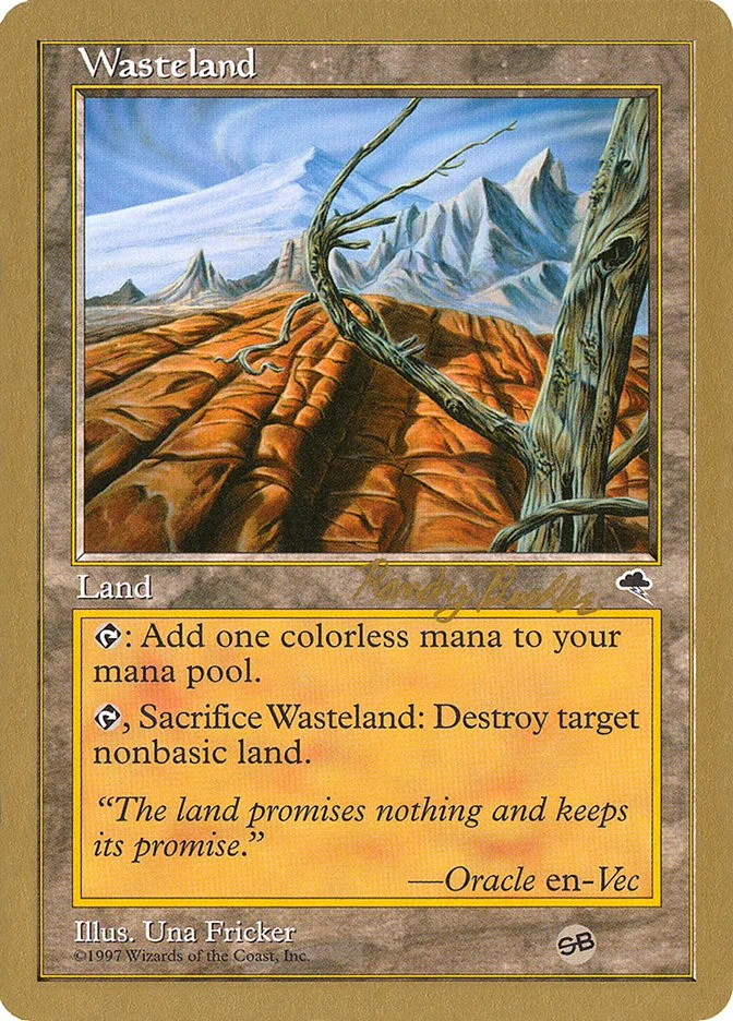 Wasteland (World Championship Decks 1998) - Magic: The Gathering in TCG Land México