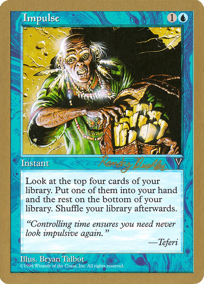 Impulse (World Championship Decks 1998) - Magic: The Gathering in TCG Land México