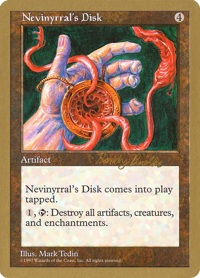 Nevinyrral's Disk (World Championship Decks 1998) - Magic: The Gathering in TCG Land México