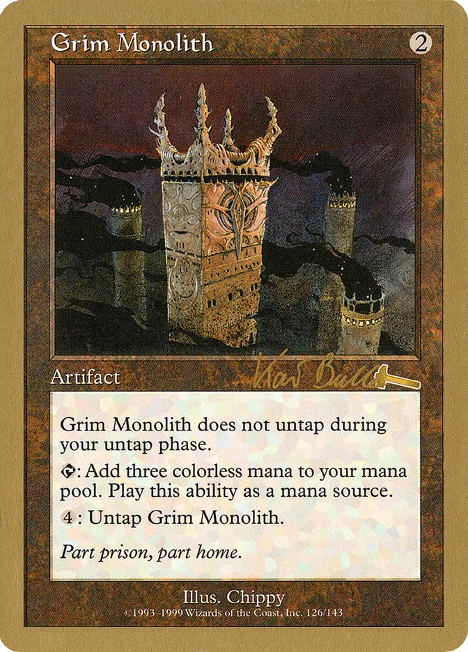 Grim Monolith — All printings & prices — TCG Land
