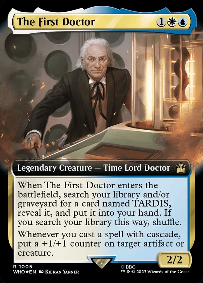 The First Doctor (Doctor Who) - Magic: The Gathering in TCG Land