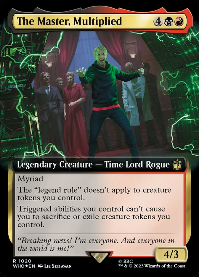 The Master, Multiplied (Doctor Who) - Magic: The Gathering in TCG Land