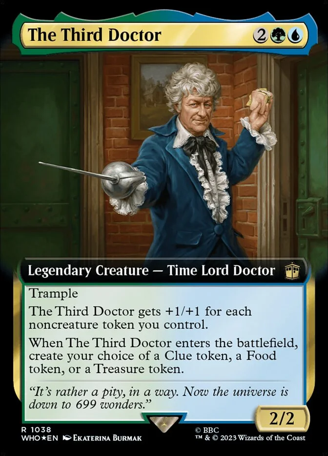 The Third Doctor (Doctor Who) - Magic: The Gathering in TCG Land