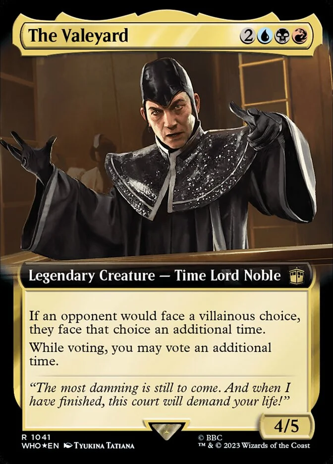 The Valeyard (Doctor Who) - Magic: The Gathering in TCG Land